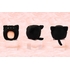 Nendoroid More Costume Hood (Black Cat)