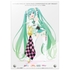 Hatsune Miku GT Project 100th Race Commemorative Art Project Art Omnibus A5 Acrylic Artwork: Racing Miku 2017 Ver. Art by Satoshi Koike[Products which include stickers]