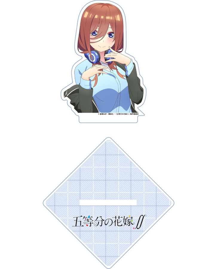 ブランド通販サイト 五等分の花嫁∫∫ GOODSMILE | 中野三玖 ビッグアクリルスタンド コミック・アニメ
