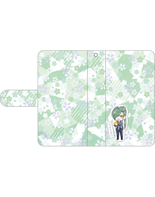刀剣乱舞-花丸- 手帳型iPhoneケース にっかり青江