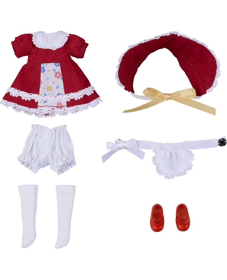 Nendoroid Doll Outfit Set: Old-Fashioned Dress (Red)