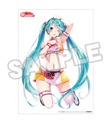 Racing Miku 2010 Ver. Art by Kentaro Yabuki