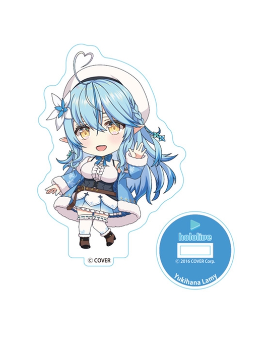 ホロライブ ねんどろいどぷらす アクリルスタンド 雪花ラミィ