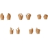Harmonia bloom Hand Parts Set (root/Sunset)