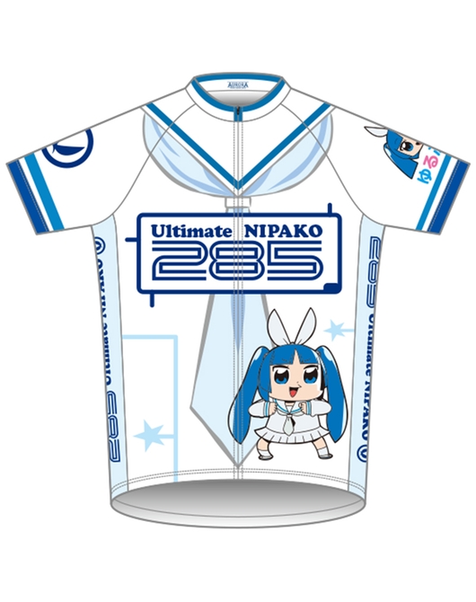 激安/新作 究極！ニパ子ちゃん」サイクルジャージ【bkub Ver.】【再販 ウェア