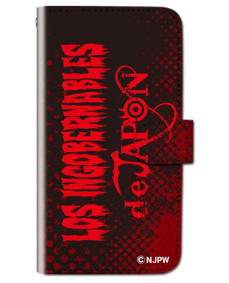 新日本プロレス スマートフォンケース(手帳型)(Galaxy S8) Los Ingobernables de Japon赤 新日本プロレス スマートフォンケース(手帳型)(Galaxy S8) Los Ingobernables de Japon赤
