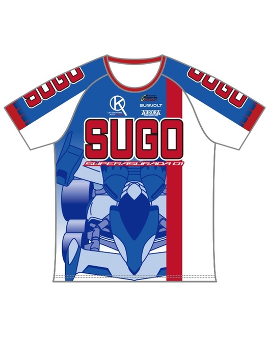 「新世紀GPXサイバーフォーミュラ」ツーリングTシャツ【スゴウスーパーアスラーダVer.】