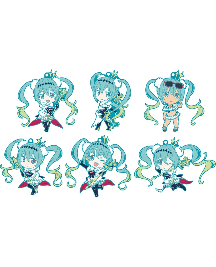 Racing Miku 2018 Ver. Nendoroid Plus Collectible Rubber Keychains