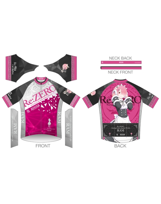 Re:ゼロから始める異世界生活 サイクルジャージ【ラムVer.】（再販）