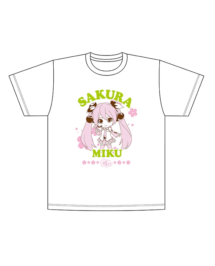 桜ミク ねんどろいどぷらす Tシャツ