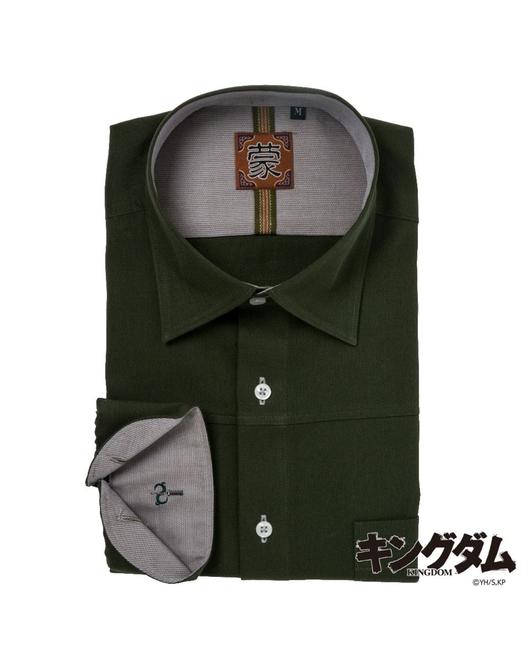 キングダム メンズカジュアルシャツ 蒙武