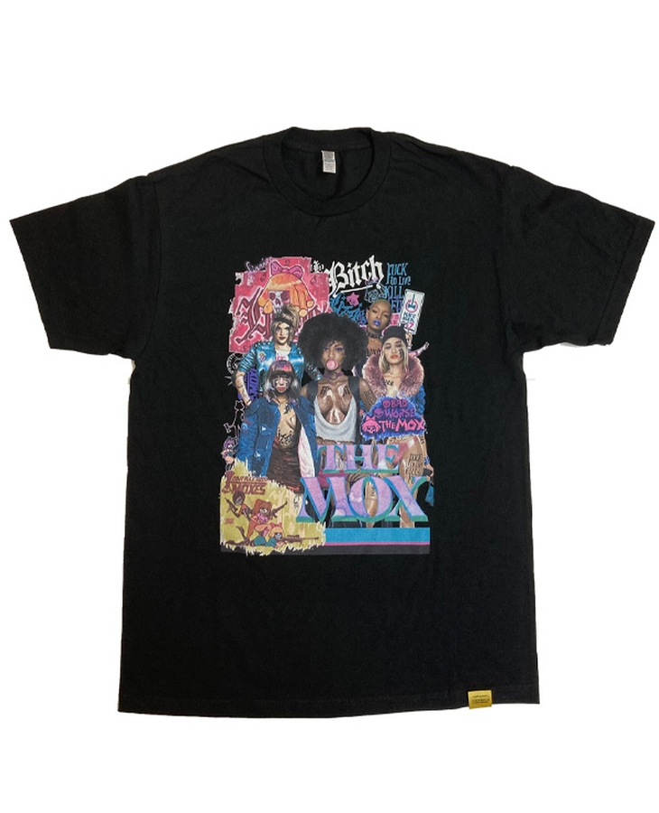 Cyberpunk2077 x Kosuke Kawamura Gangsta rap T Collage Tshirts The MOX／ Mサイズ