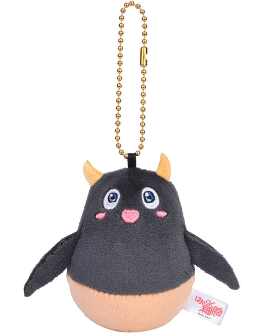 Cells At Work! Foam Plushie Lactic Acid Bacteria (Black)