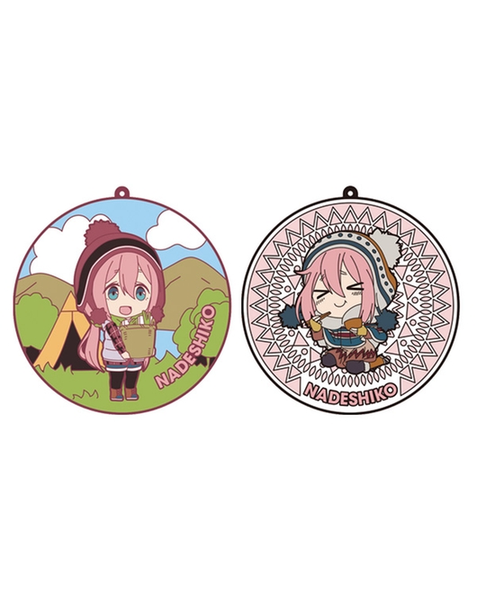 ゆるキャン△ ねんどろいどぷらす ラバーコースターセット 各務原なでしこ