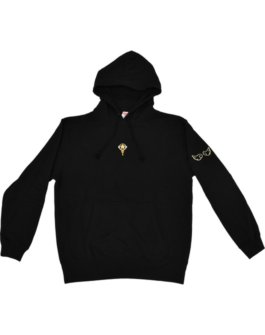 カードキャプターさくら さくらカード編 刺繍パーカー 星の鍵 Black