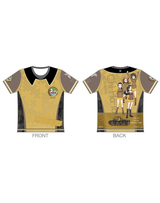 「ガールズ＆パンツァー 最終章」ツーリングTシャツ【知波単学園Ver.】