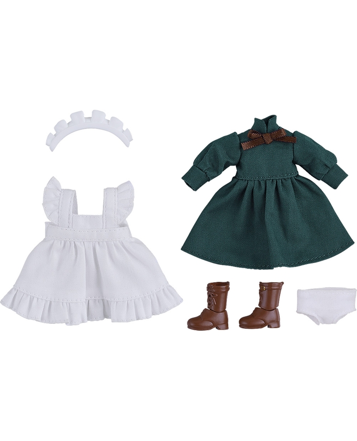 ねんどろいどどーる おしごとコーデ：メイド服 ロング(グリーン
