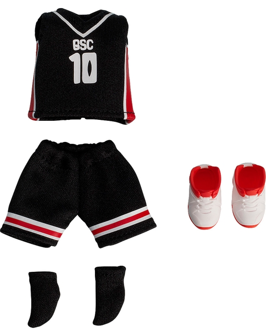 Nendoroid Doll Outfit Set: Basketball Uniform (Black)