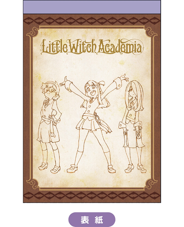 Little Witch Academia Key Frame Notepad