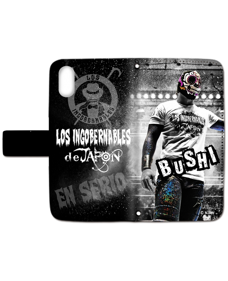 新日本プロレス スマートフォンケース(手帳型)(iPhone Ⅹ) BUSHI001 新日本プロレス スマートフォンケース(手帳型)(iPhone Ⅹ) BUSHI001