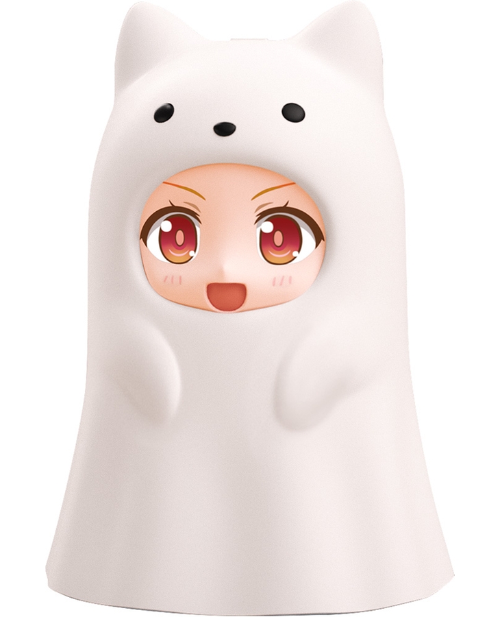 Nendoroid More Kigurumi Face Parts Case (Ghost Cat: White)