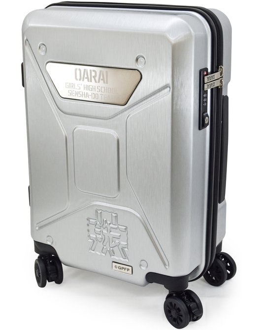 ガールズ＆パンツァー　キャリーケース　県立大洗女子学園（シルバーVer.)