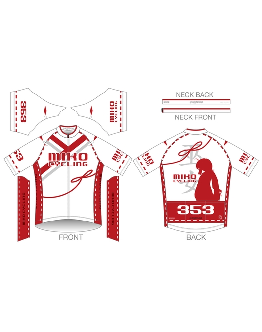 ろんぐらいだぁすとーりーず！ サイクルジャージ【353Ver.】（再販）