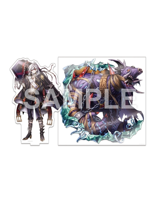 メギド72 ヴィータ＆メギド体アクリルセット 真71 アクィエル