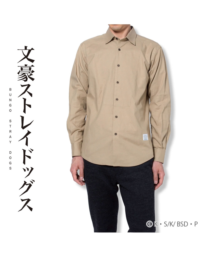 文豪ストレイドッグス メンズシャツ 江戸川乱歩MODEL