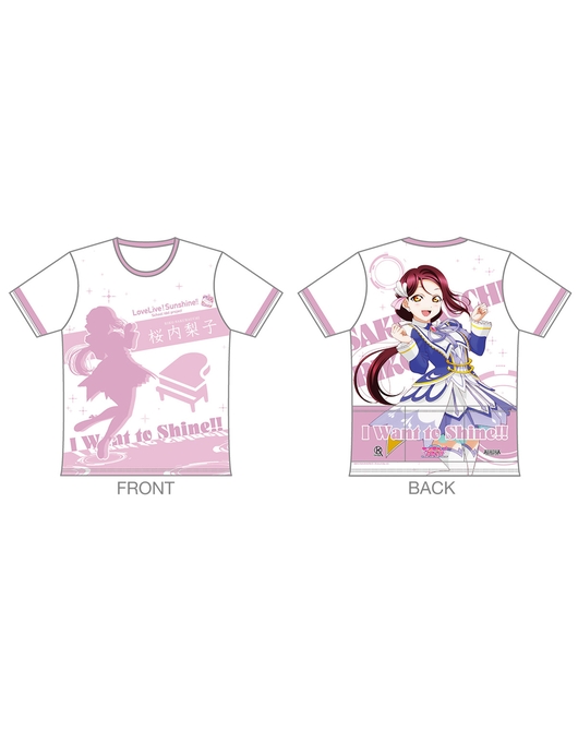 ラブライブ！サンシャイン!! カラーTシャツ DREAMY COLOR ver