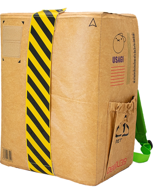 Cardboard Box Design Backpack Based on an Original Design by Sumito Owara