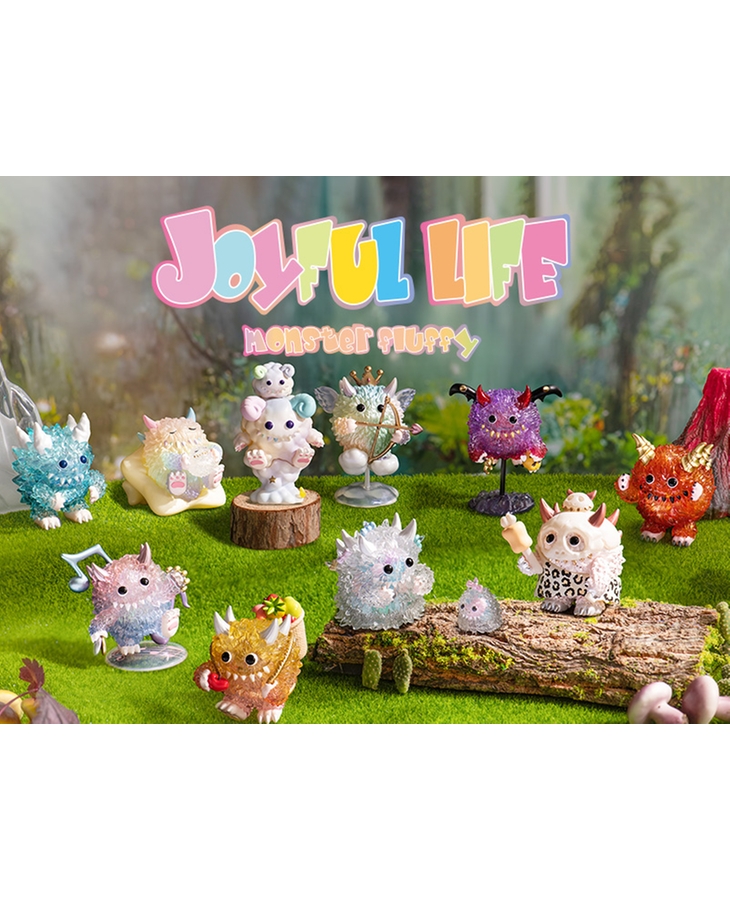 INSTINCTOY Monster Fluffy Joyful Life シリーズ【アソートボックス】