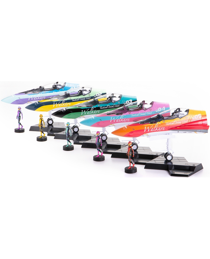 PLAMAX MF-63 minimum factory 機頭系列 VF-31 Absolute FIVE!!!!! SET