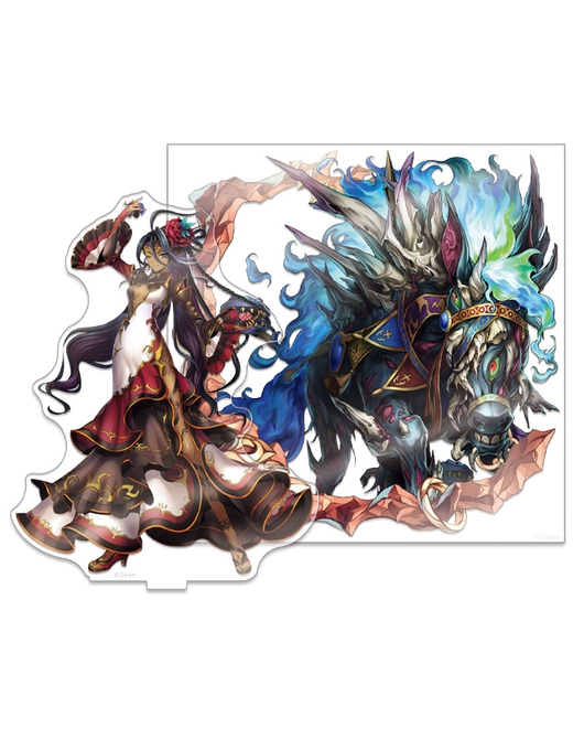 【共襲スタンプ缶バッジ対象商品】メギド72 ヴィータ＆メギド体アクリルセット 真47 ヴェルドレ