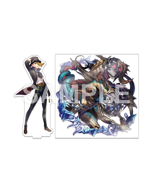 【共襲スタンプ缶バッジ対象商品】メギド72 ヴィータ＆メギド体アクリルセット 真38 アガリアレプト