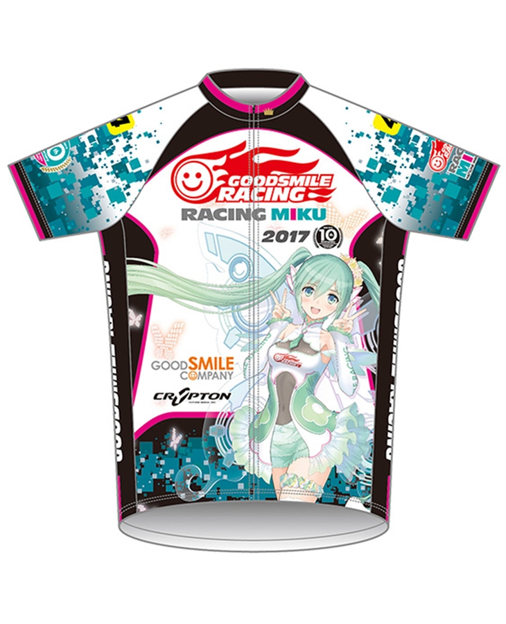 Cycling Jersey - Racing Miku 2017: Hatsune Miku GT Project 10th Anniversary Ver.(Re-Release)