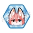 FLUFFY LAND Pinback Button Crying (Rerelease)
