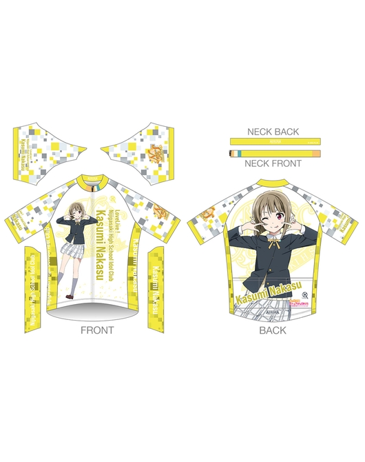 ラブライブ！虹ヶ咲学園スクールアイドル同好会 サイクルジャージ【中須かすみ2nd.Ver.】（再販）