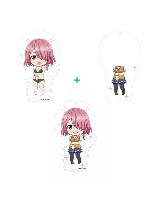 ド級編隊エグゼロス きせかえアクリルキーチェーン 白雪 舞姫