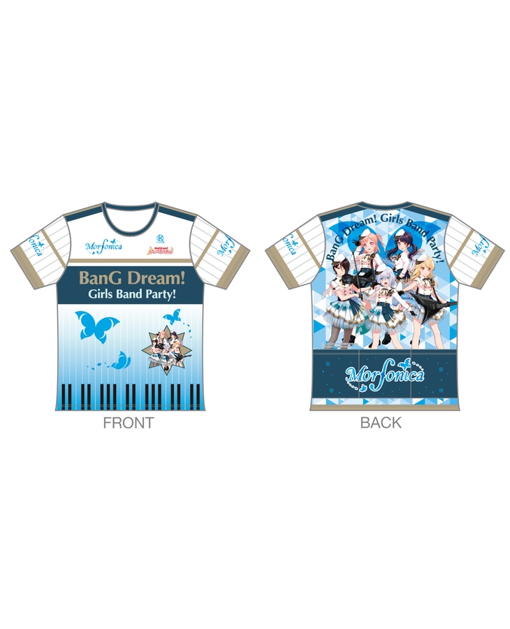 バンドリ！ ガールズバンドパーティ！ツーリングTシャツ【Morfonica Ver.】
