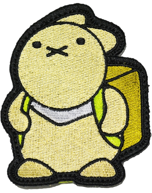 Sumito Owara Original Design Military Patches (Cardboard Box Bunny)