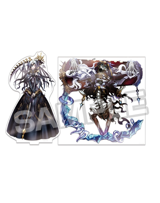 【共襲スタンプ缶バッジ対象商品】メギド72 ヴィータ＆メギド体アクリルセット 祖46 ビフロンス