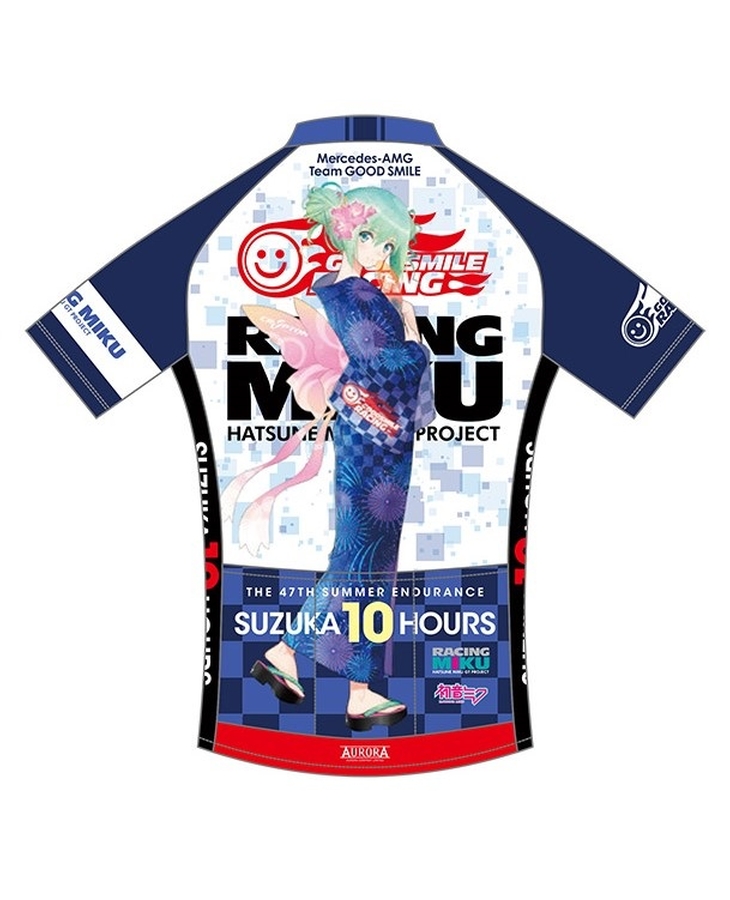 Cycling Jersey Racing Miku SUZUKA 10 HOURS Tony Yukata Ver.