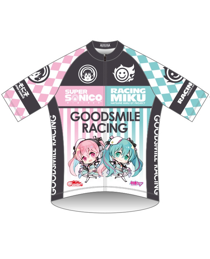 Cycling Jersey Racing Miku 2019 Super Sonico Collab Ver.(Rerelease)
