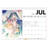 Hatsune Miku GT Project 100th Race Commemorative Art Project Art Omnibus B6 Desk Calendar[Products which include stickers]