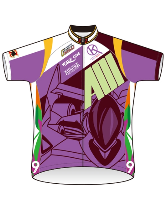 「新世紀GPX サイバーフォーミュラ」サイクルジャージ【アオイZIP Ver.】（再販）