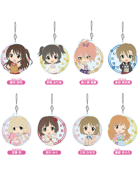 ねんどろいどぷらす アイドルマスター シンデレラガールズ トレーディングラバーストラップvol.1