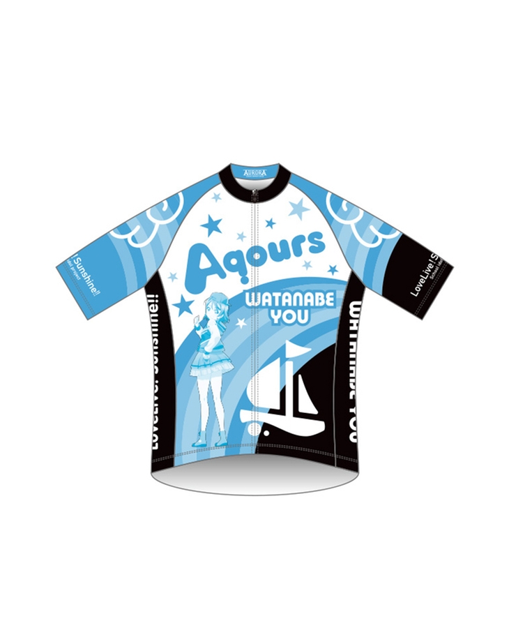 日本限定 Aqours、ユニフォーム(渡辺曜) 野球 応援グッズ