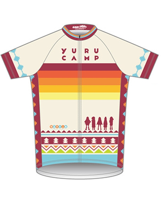 ゆるキャン△ サイクルジャージ シルエットVer.（再販）