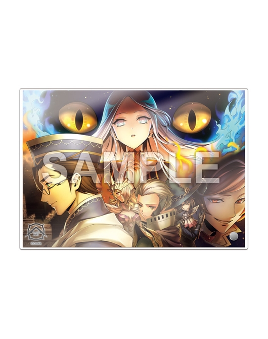 【共襲スタンプ缶バッジ対象商品】メギド72 アクリルアート 51 イベントキービジュアル そして灯火は静かに消える